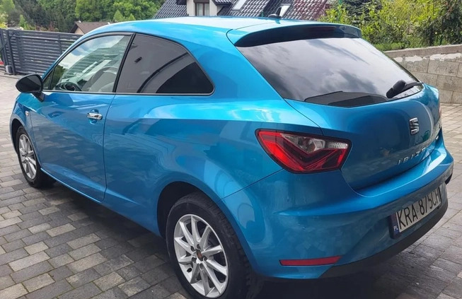 Seat Ibiza cena 31600 przebieg: 112900, rok produkcji 2015 z Skawina małe 106